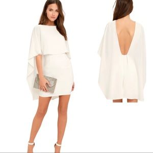 Lulus White Backless Dress
